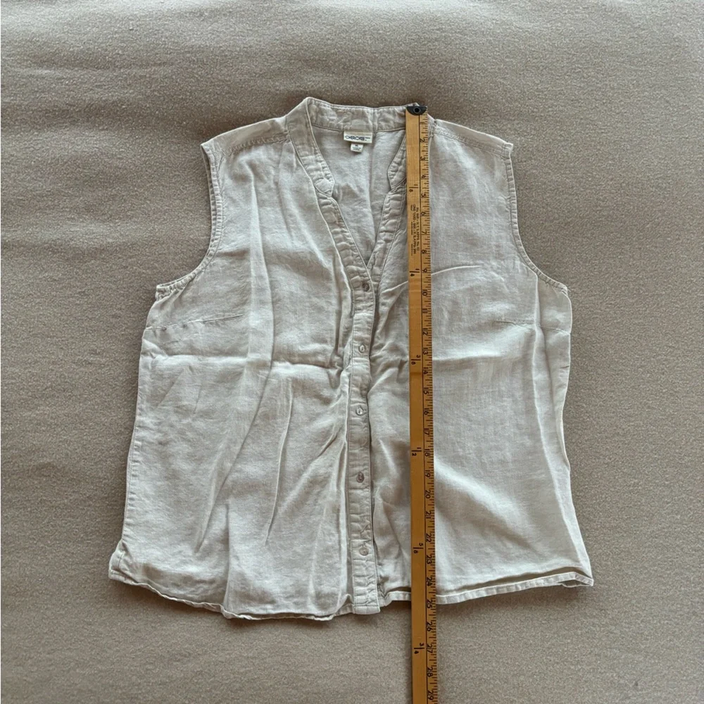 Vintage 90’s Linen Top - Picture 6 of 6